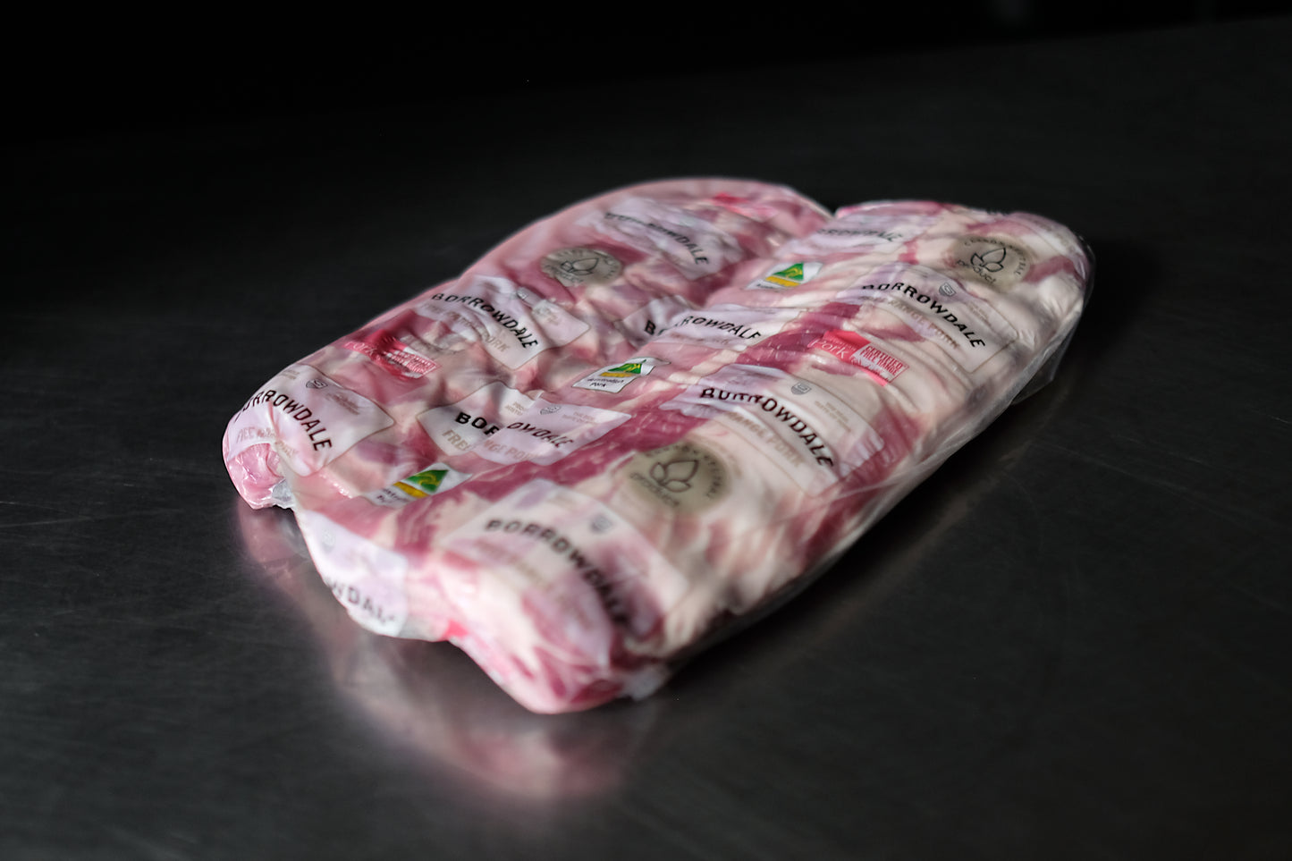 BORROWDALE FREE RANGE PORK BABY BACK RIBS (2 PACK)